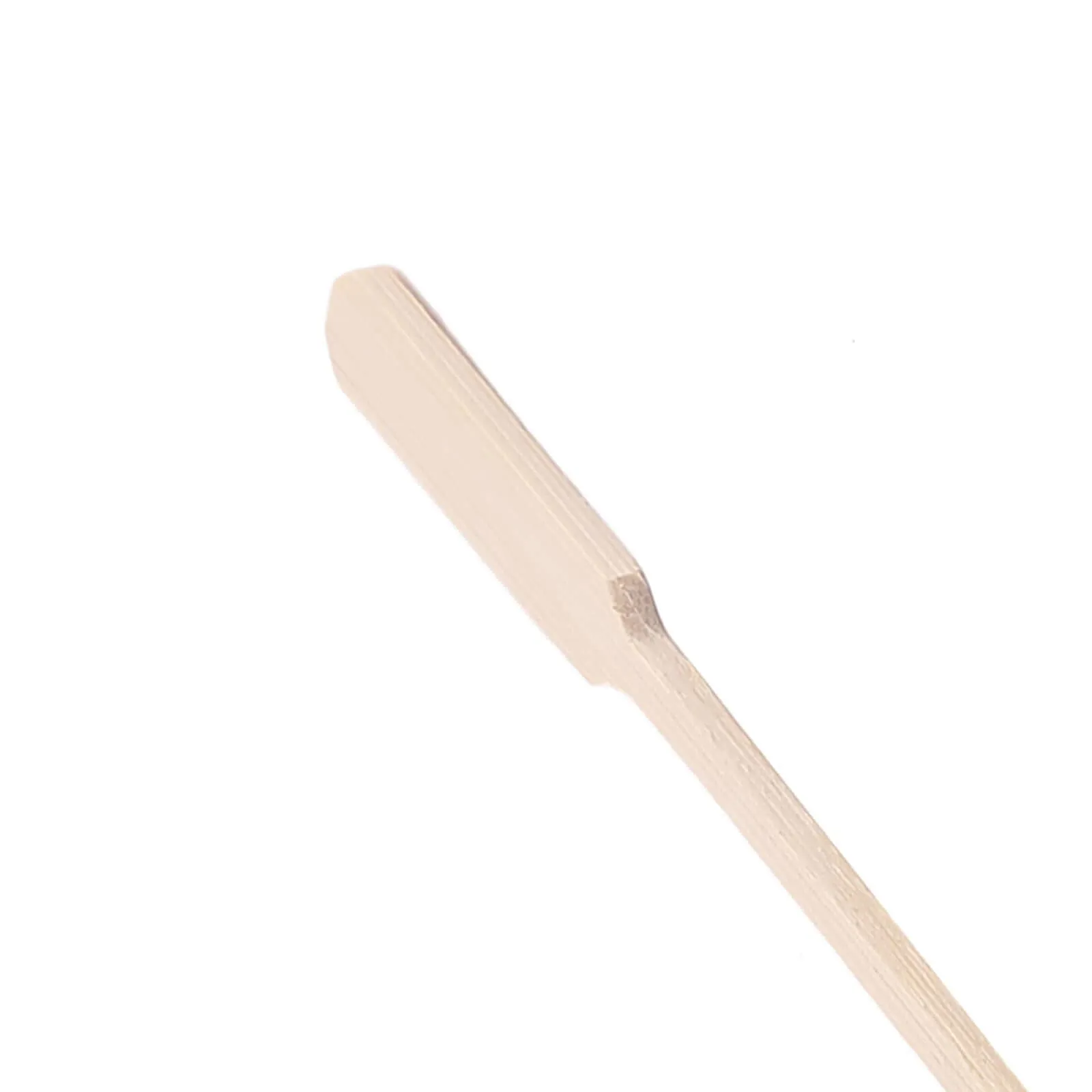 100 Pack 10" Eco Friendly Paddle Party Picks, Bamboo Skewers, Decorative Top Cocktail Sticks