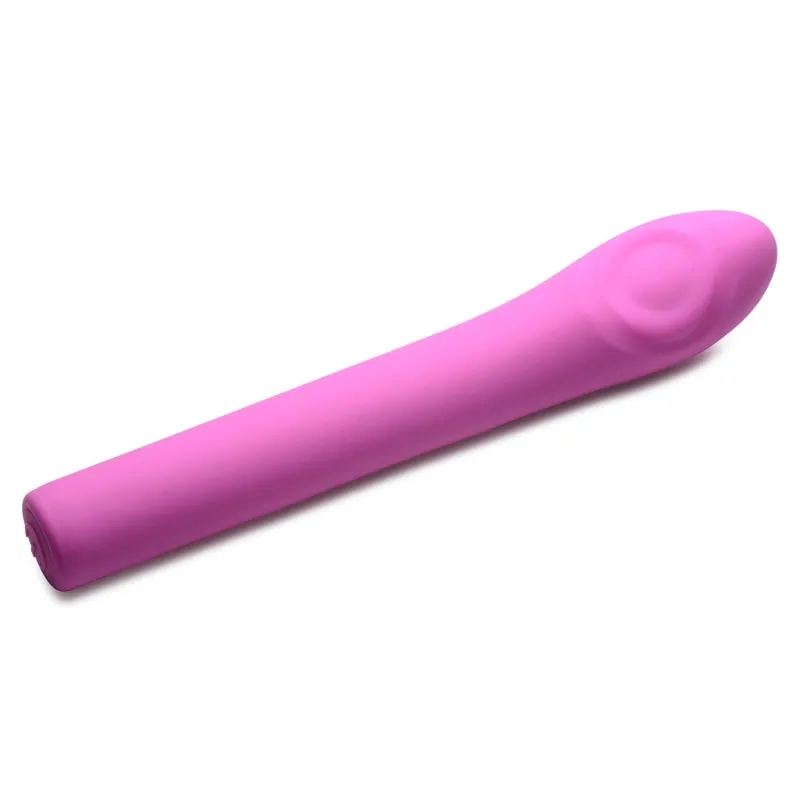 5 Star 9x Pulsing G-Spot Silicone Vibrator - Pink