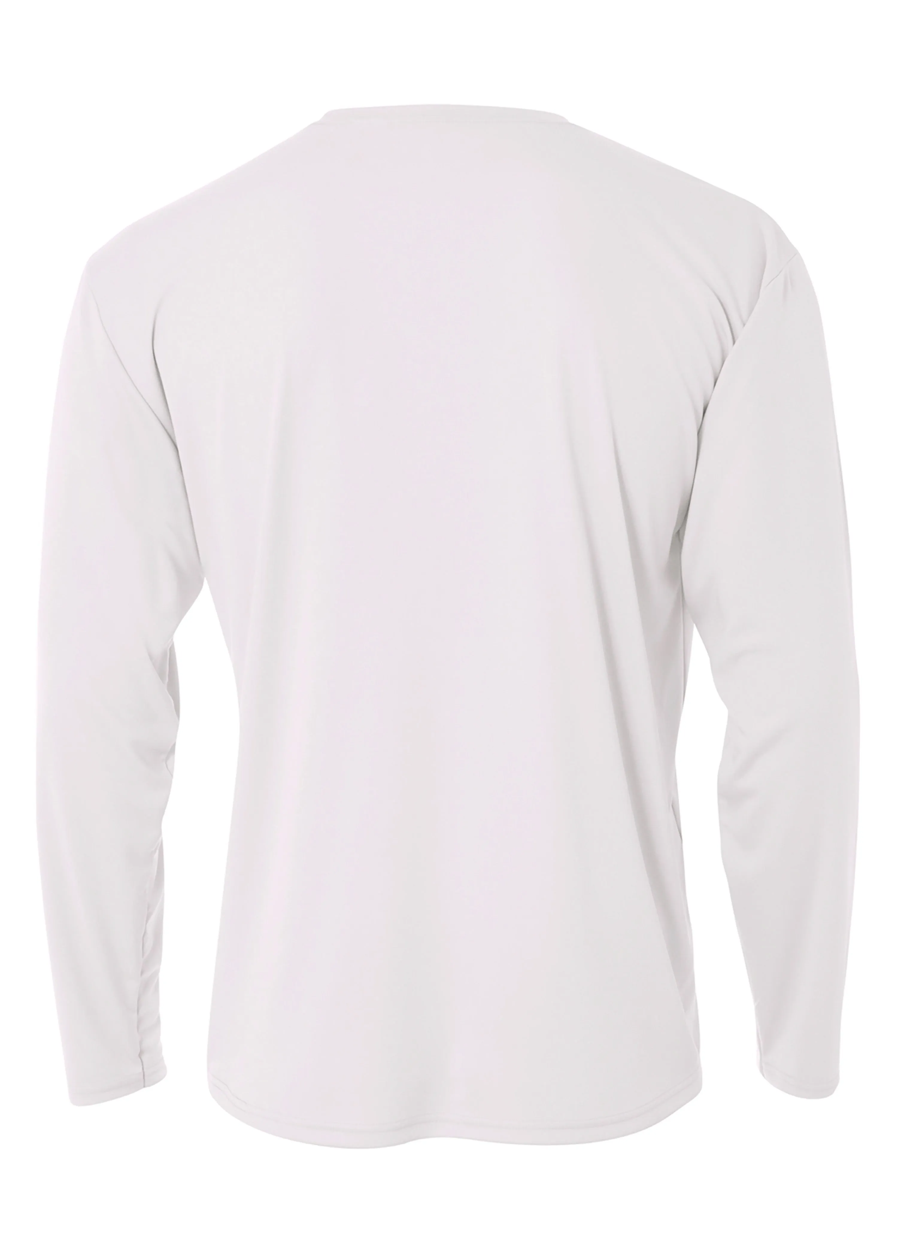 A4 Mens Cooling Performance Long Sleeve Crew