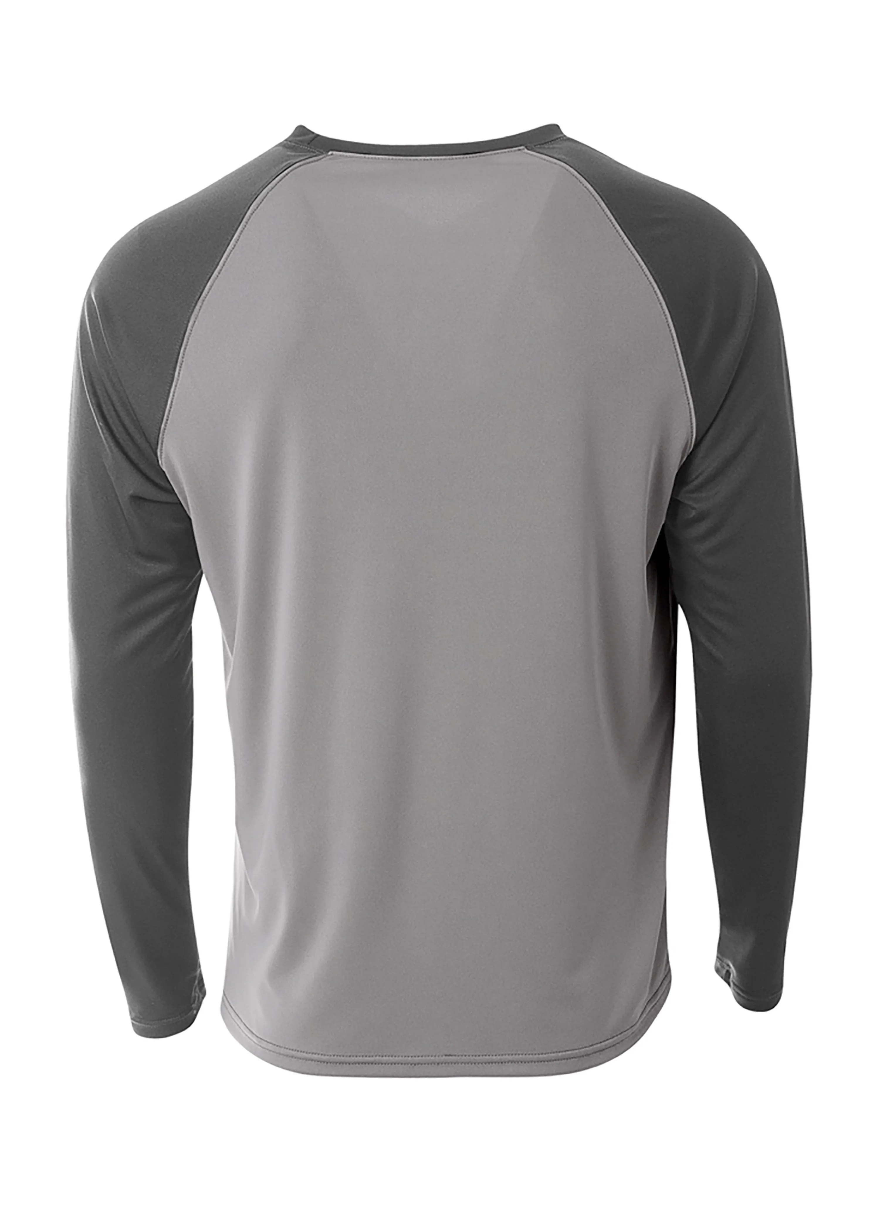 A4 Mens Long Sleeve Strike Raglan Tee