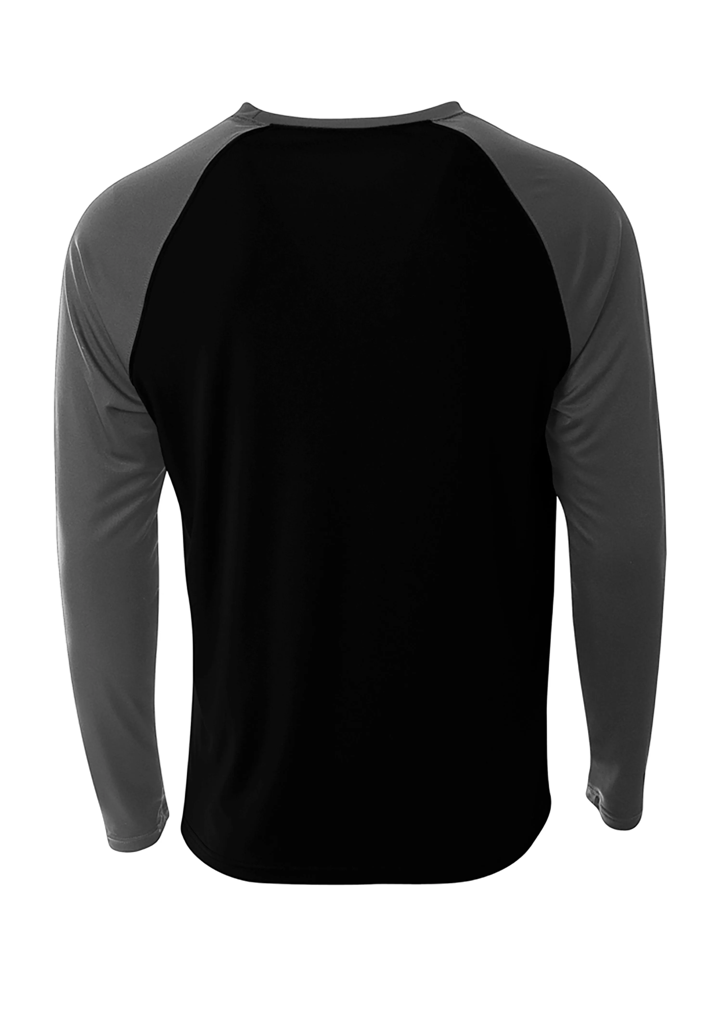 A4 Mens Long Sleeve Strike Raglan Tee