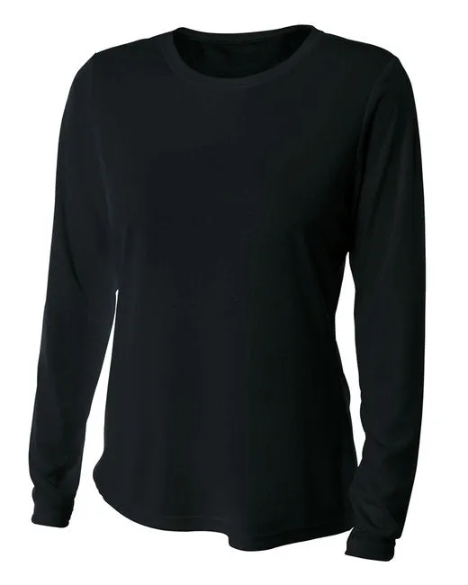 A4 Women's Cooling Performance Long Sleeve T-Shirt