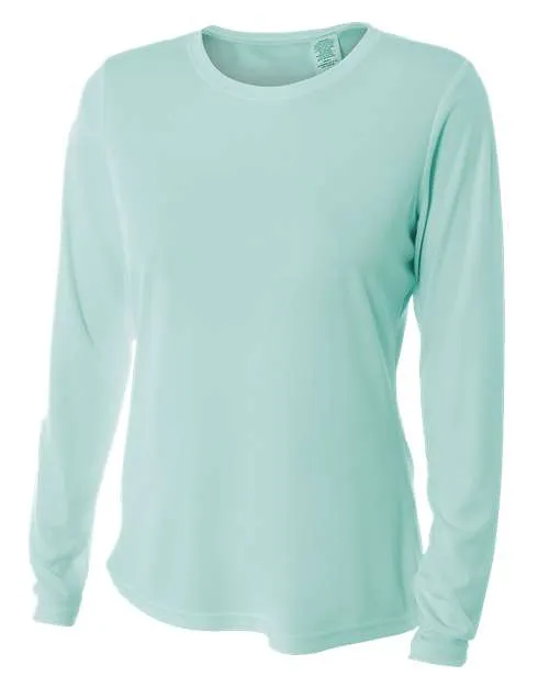 A4 Women's Cooling Performance Long Sleeve T-Shirt