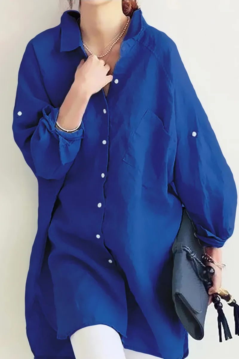 Addison - Oversized Linen Shirt