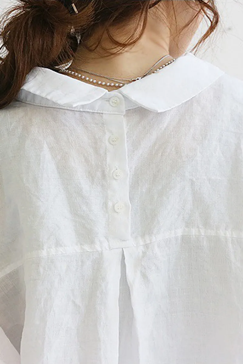 Addison - Oversized Linen Shirt