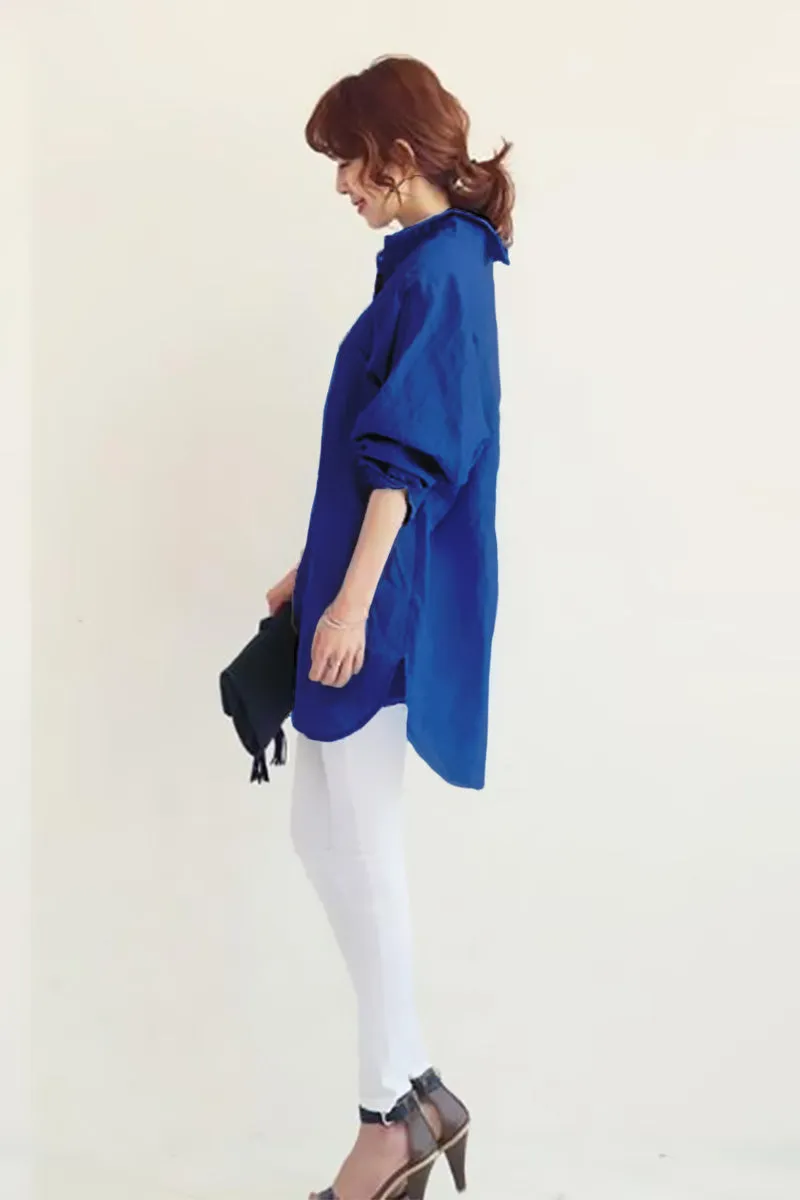 Addison - Oversized Linen Shirt