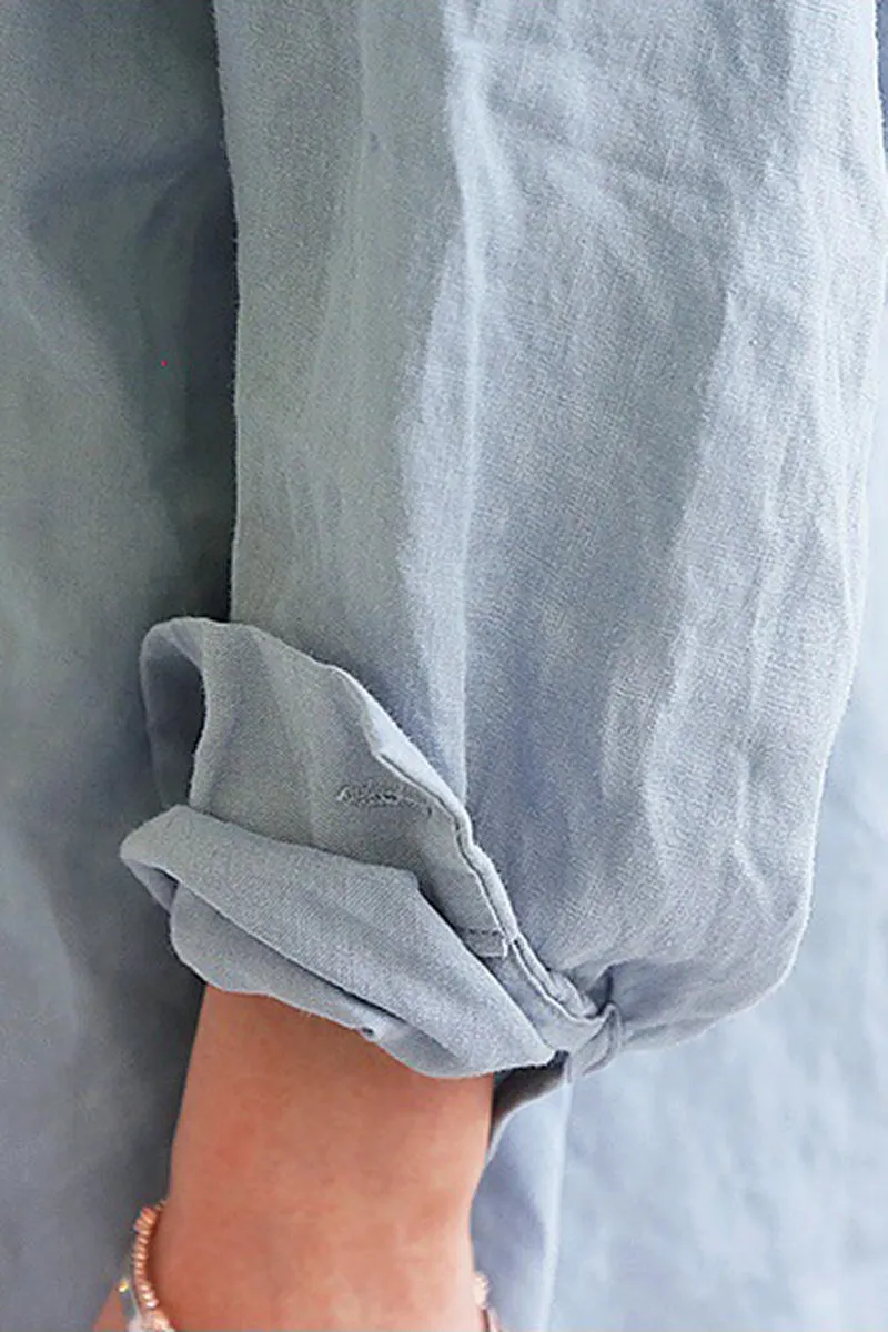 Addison - Oversized Linen Shirt