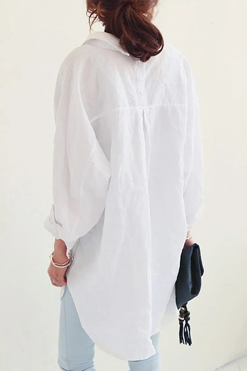 Addison - Oversized Linen Shirt