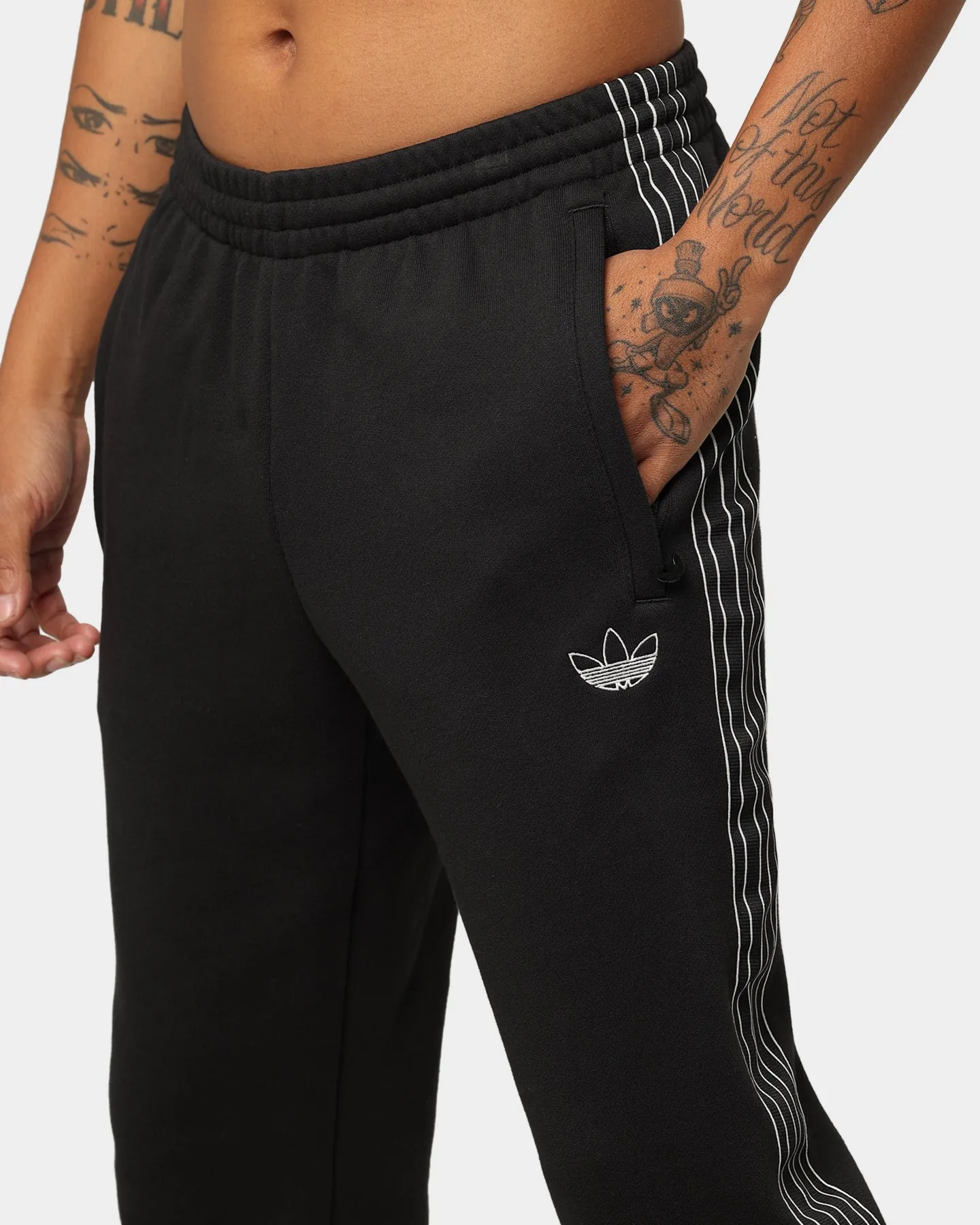 Adidas Sport 3-Stripe Sweatpants Black