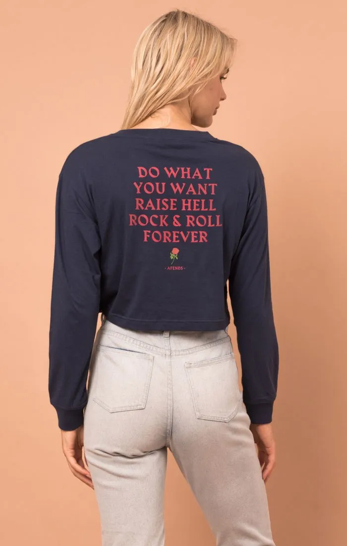 Afends Womens Do Whatever - Long Sleeve Tee