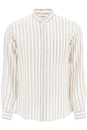 Agnona striped linen shirt