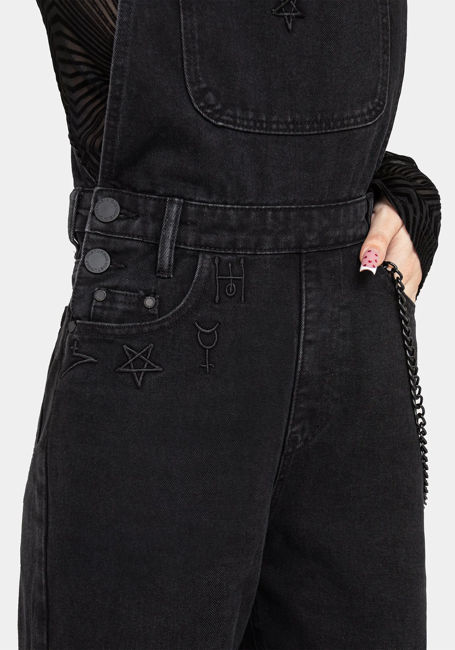 Alchemy Denim Mom Dungarees