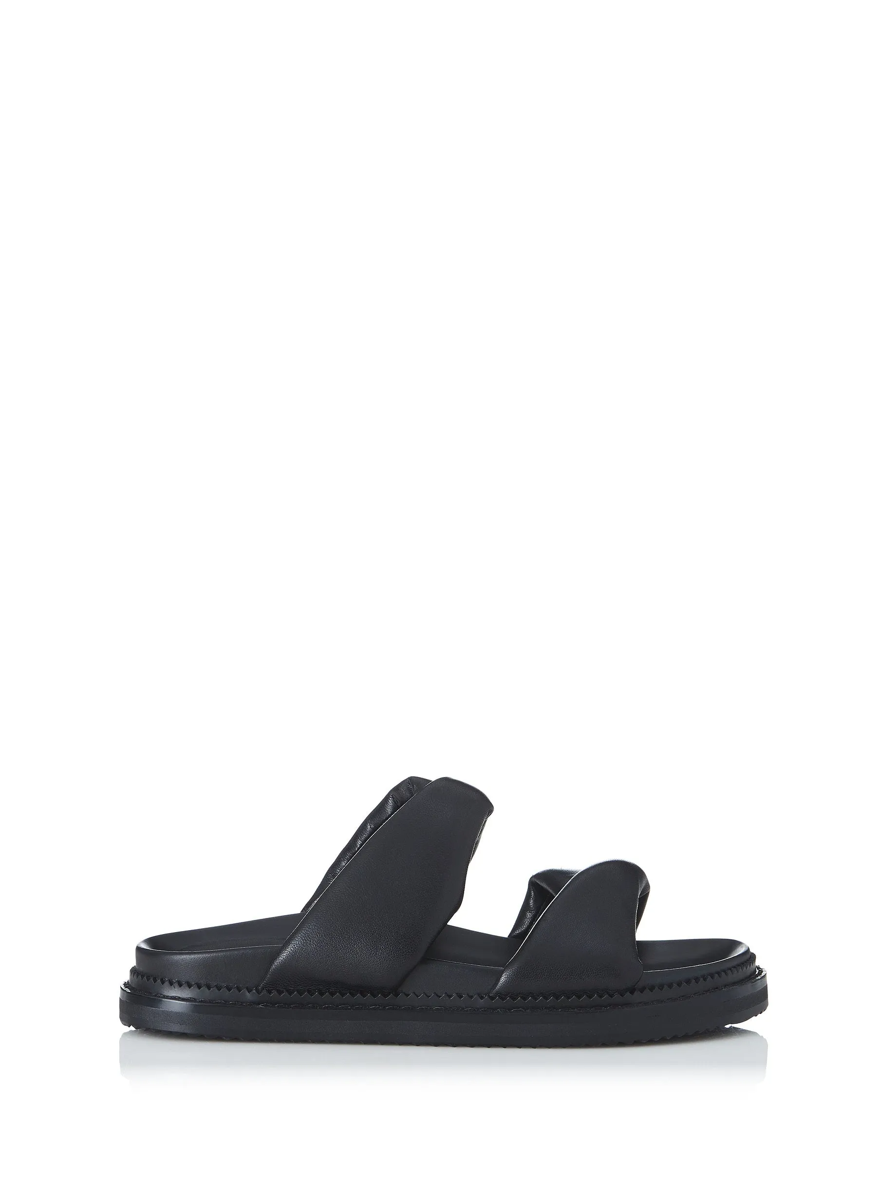 Alias Mae WOMENS PARIS LEATHER SANDAL - BLACK LEATHER