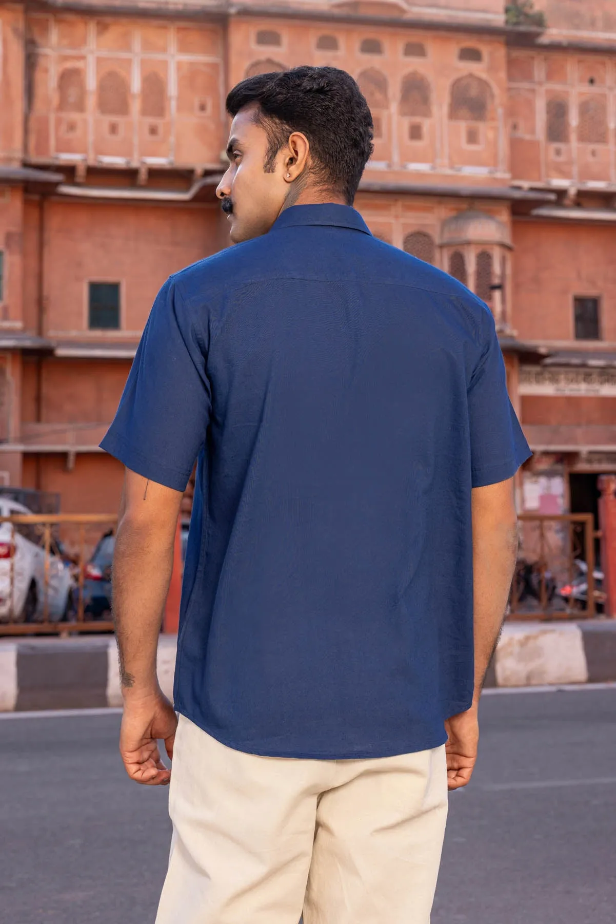 Arjun Half Sleeve Khadi Shirt