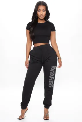 Bad Ass BAE Sweatpant - Black