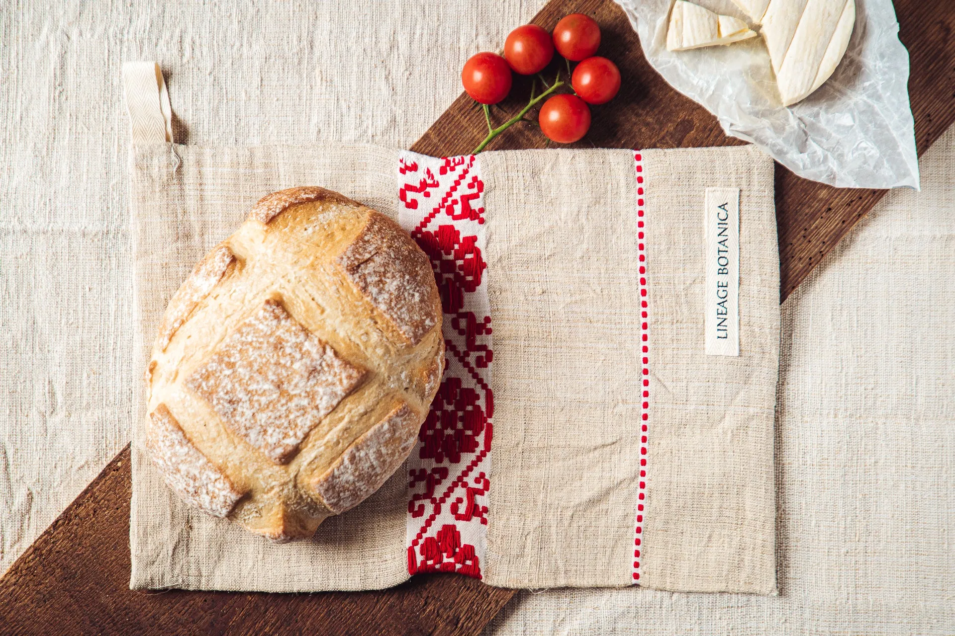 Bag: Handwoven antique and vintage hemp bread bags- BG235