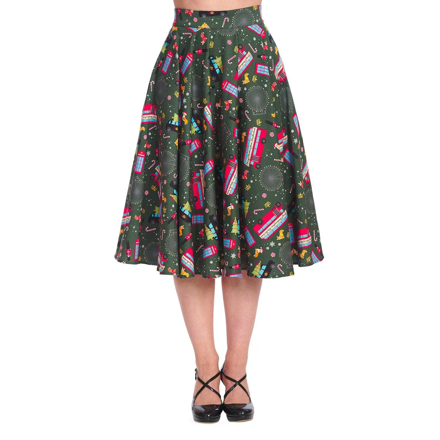 Banned London Town Swing Skirt