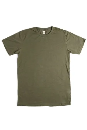 Basic Tee Heather Olive