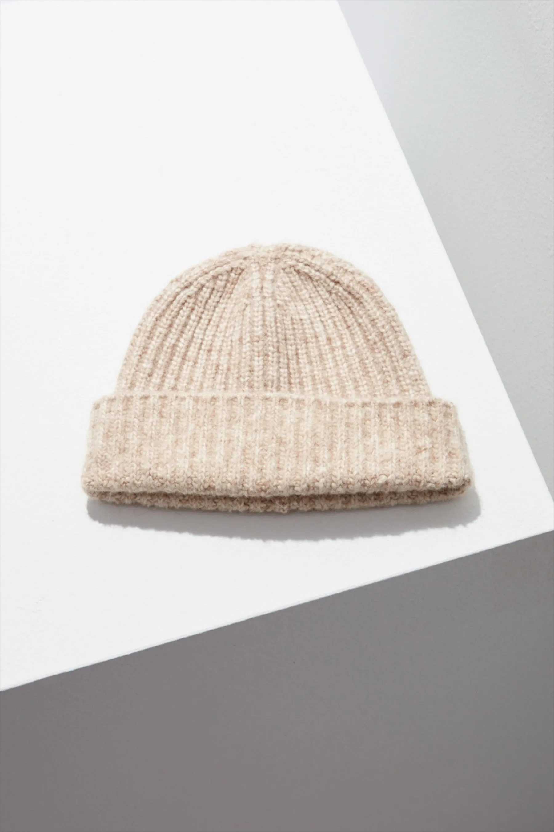 Beige Mindy Beanie