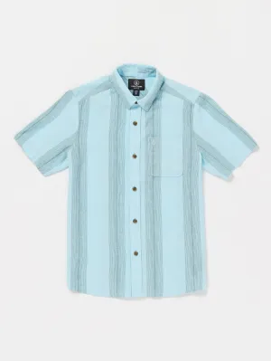 Big Boys Flaxstone Short Sleeve Shirt - Crystal Blue