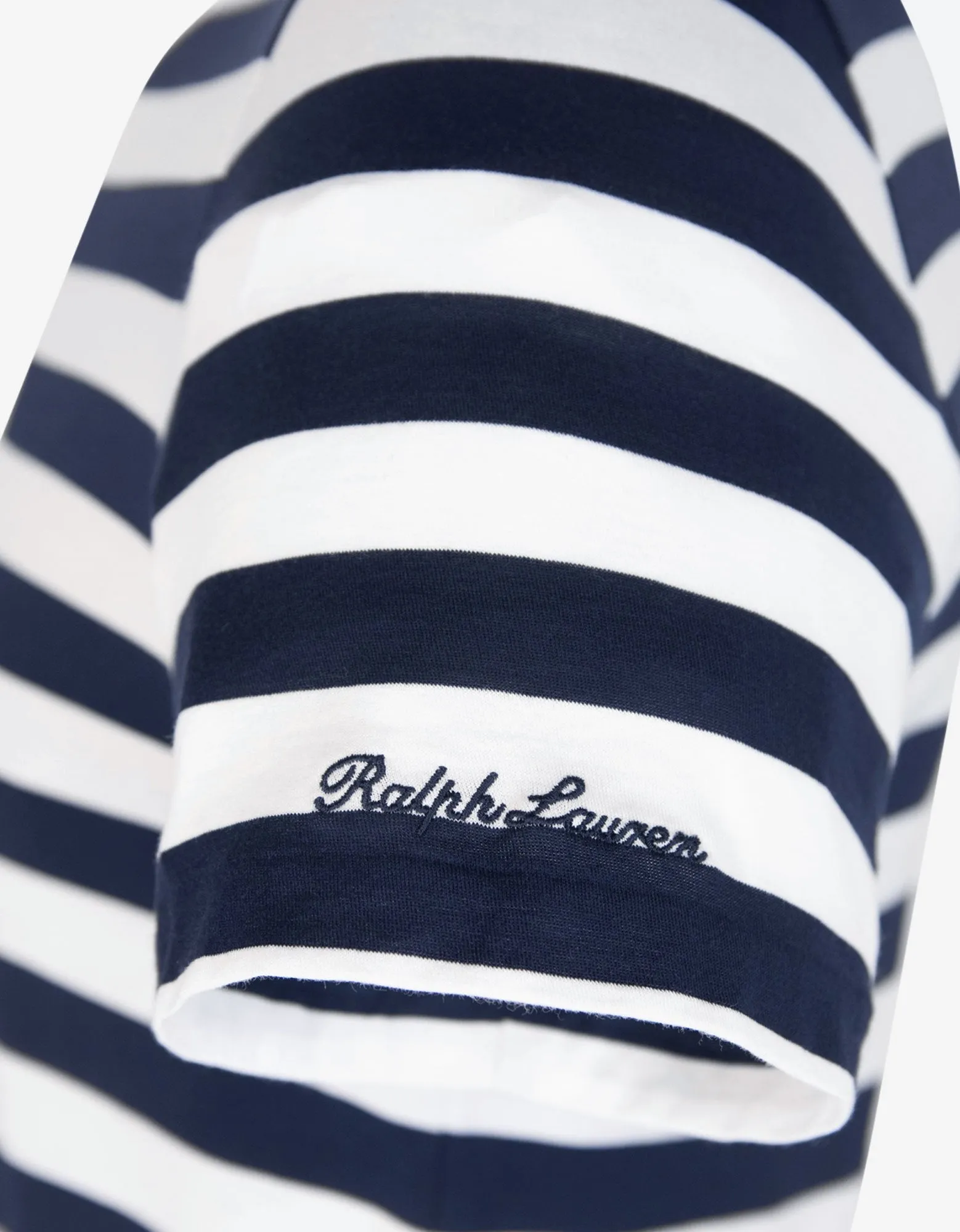 Blue & White Striped T-Shirt