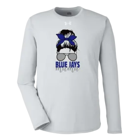 Blue Jays Mama 1376843 Under Armour Team Tech Long Sleeve Tee