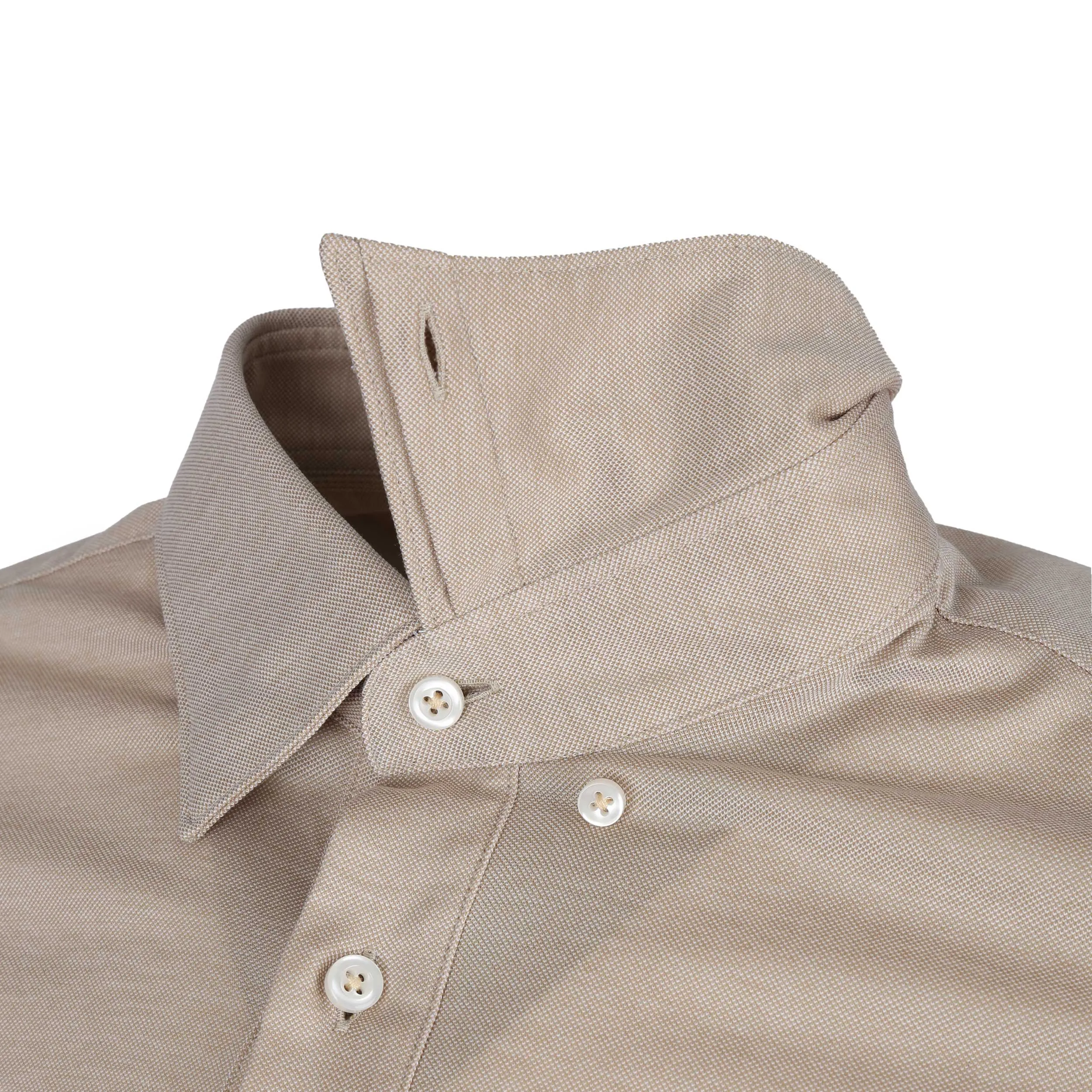 BOSS C Hal HBD Shirt in Light Beige