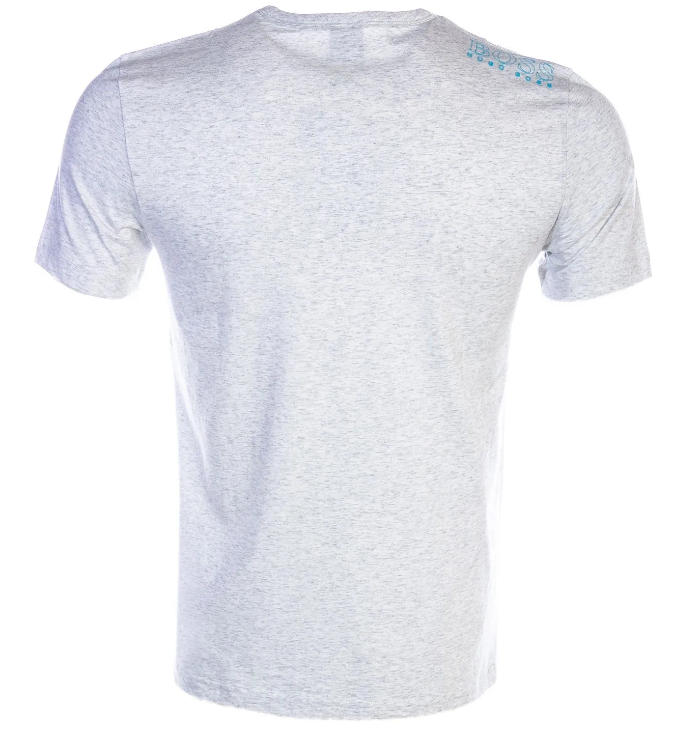 BOSS Tee T shirt in Light Grey Marle