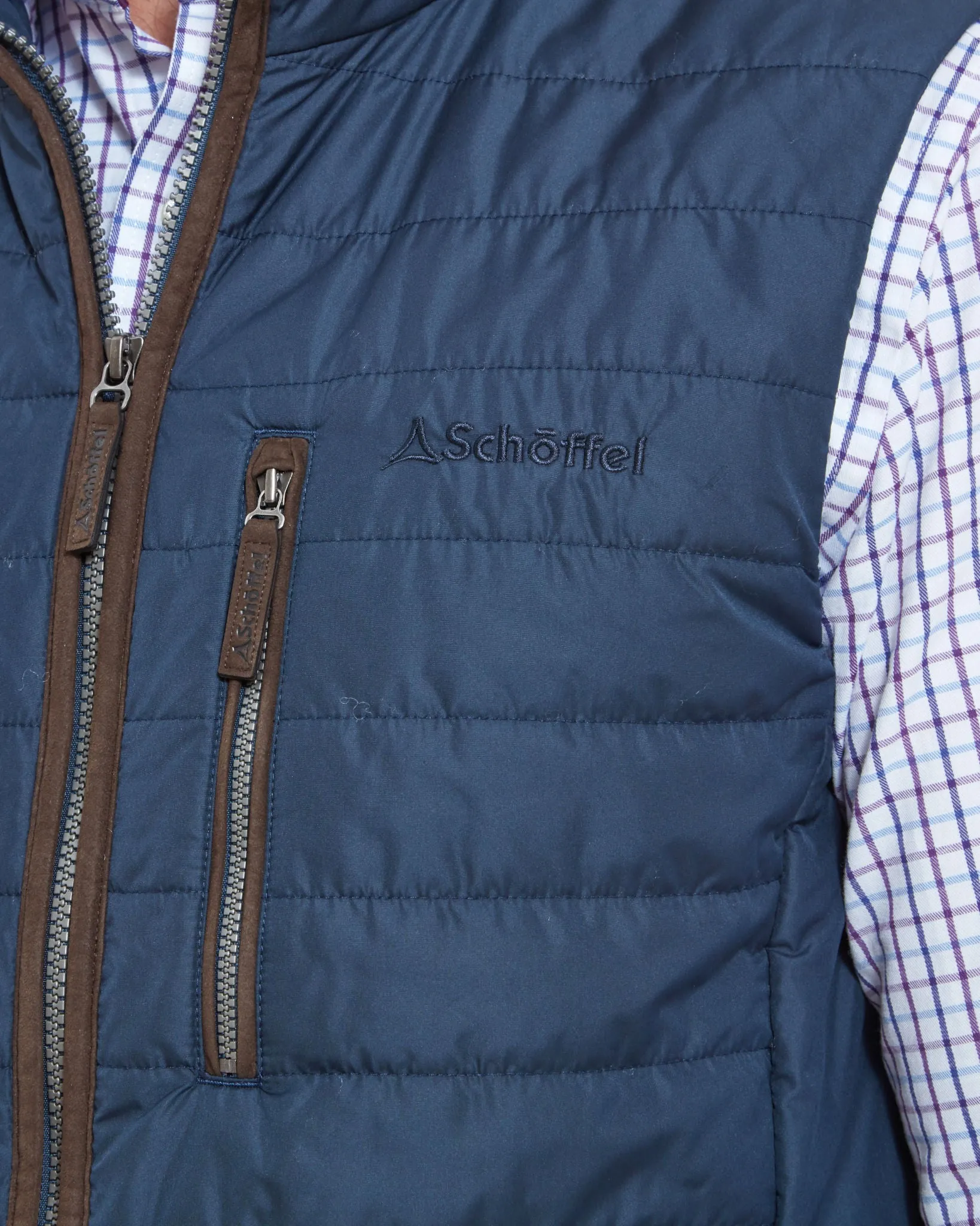 Brora Gilet - Navy