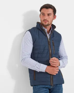 Brora Gilet - Navy