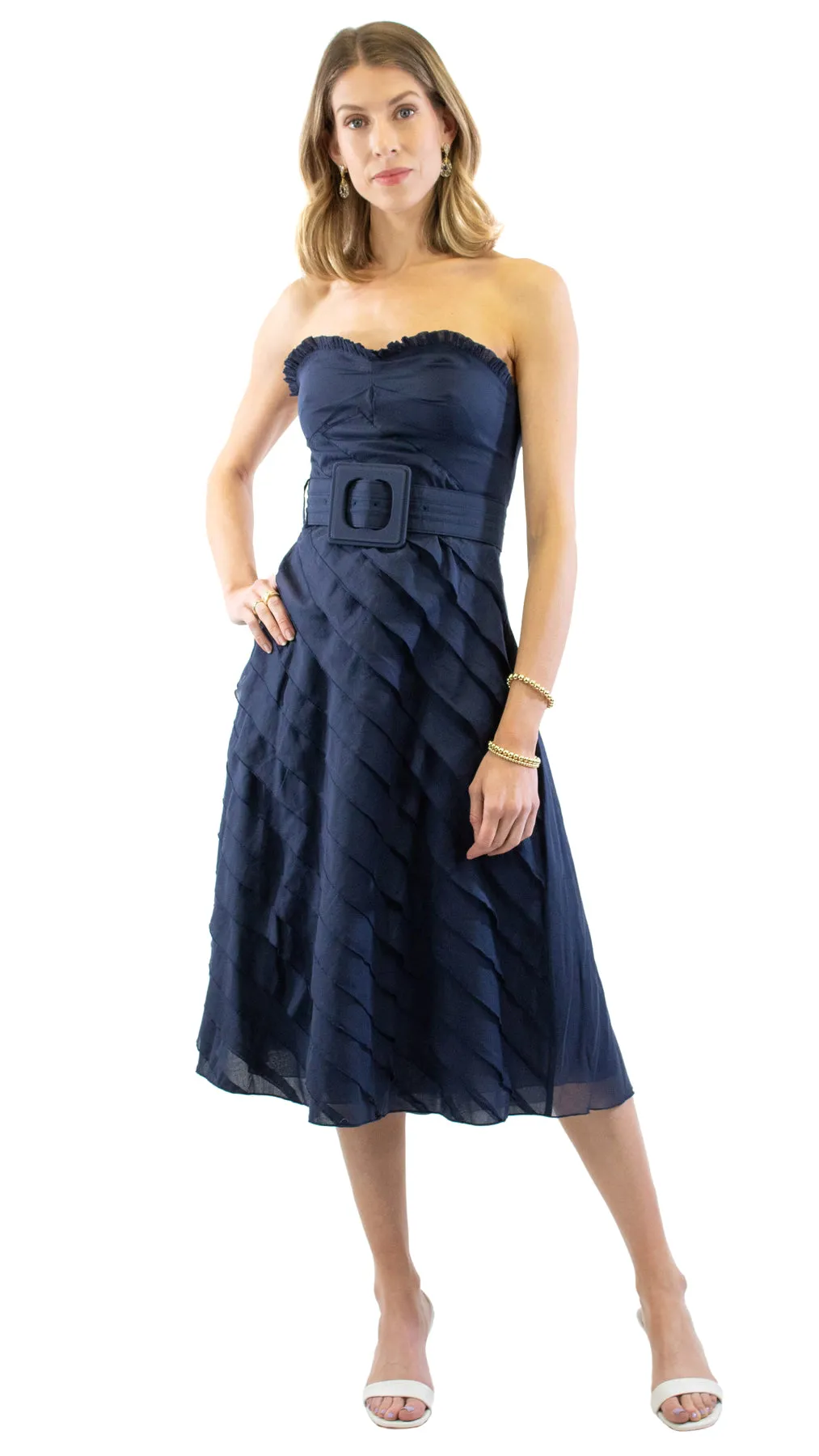 Buffy Dress - Indigo