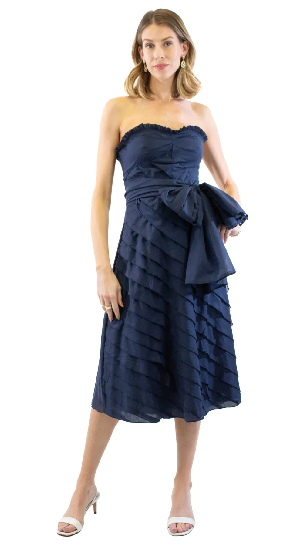 Buffy Dress - Indigo