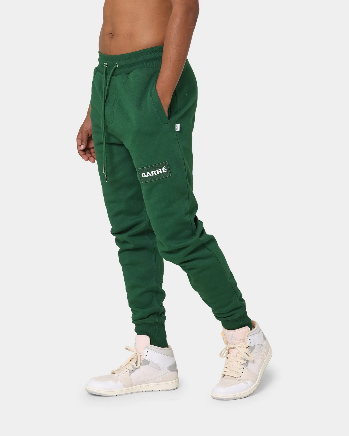 Carré Box Classique Sweatpants Forest Green