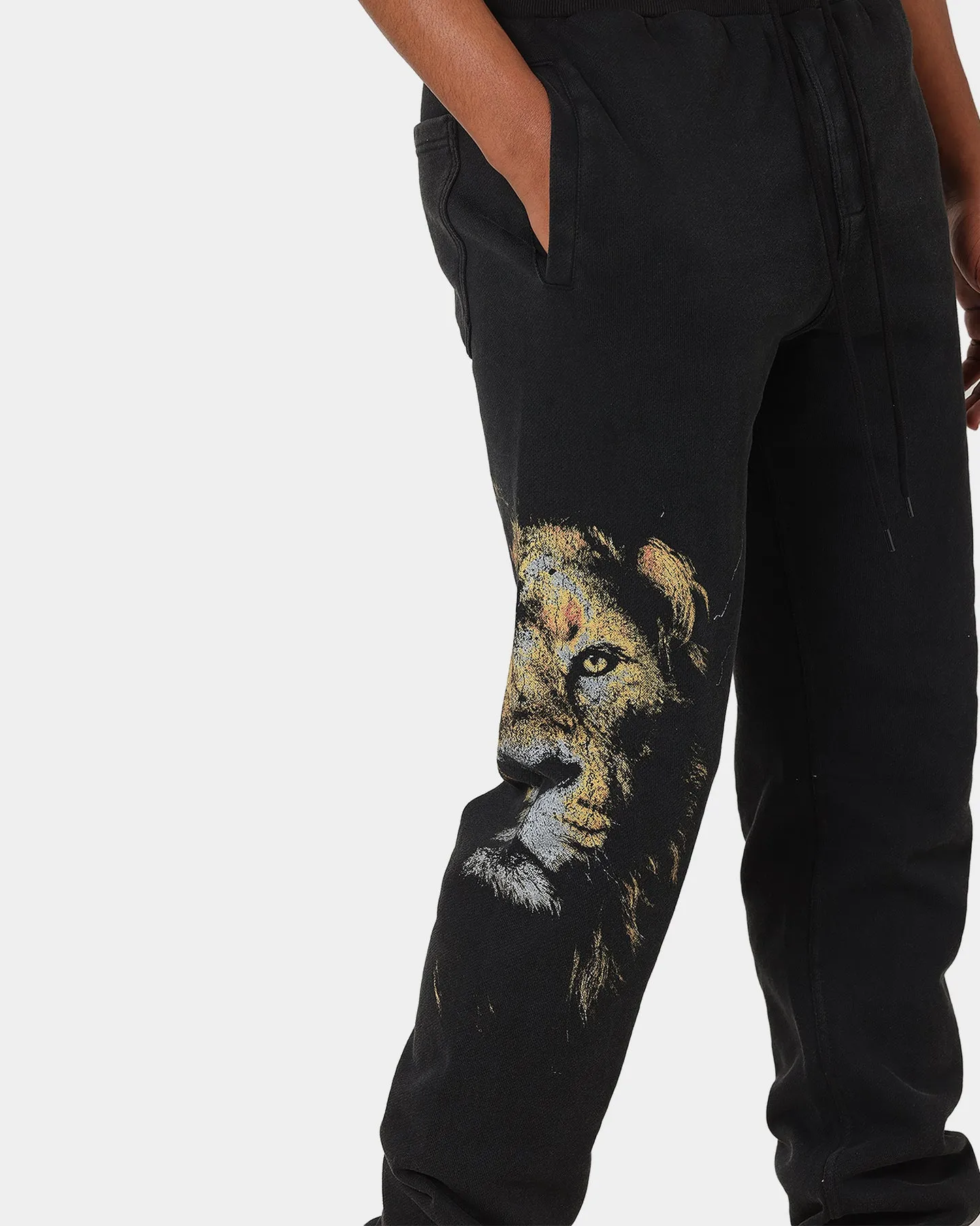 Carré King Vintage Sweatpants Washed Black