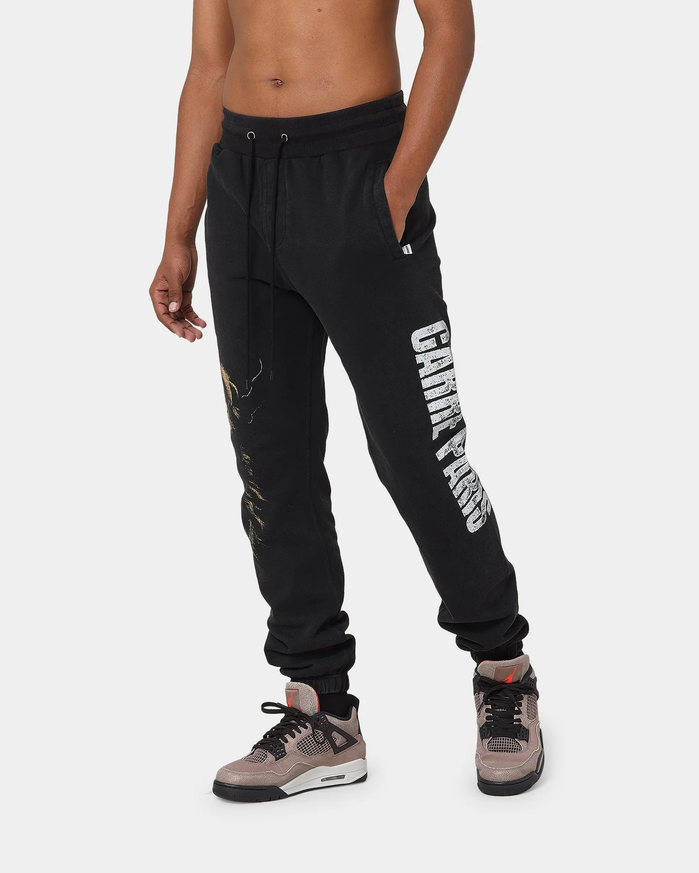 Carré King Vintage Sweatpants Washed Black