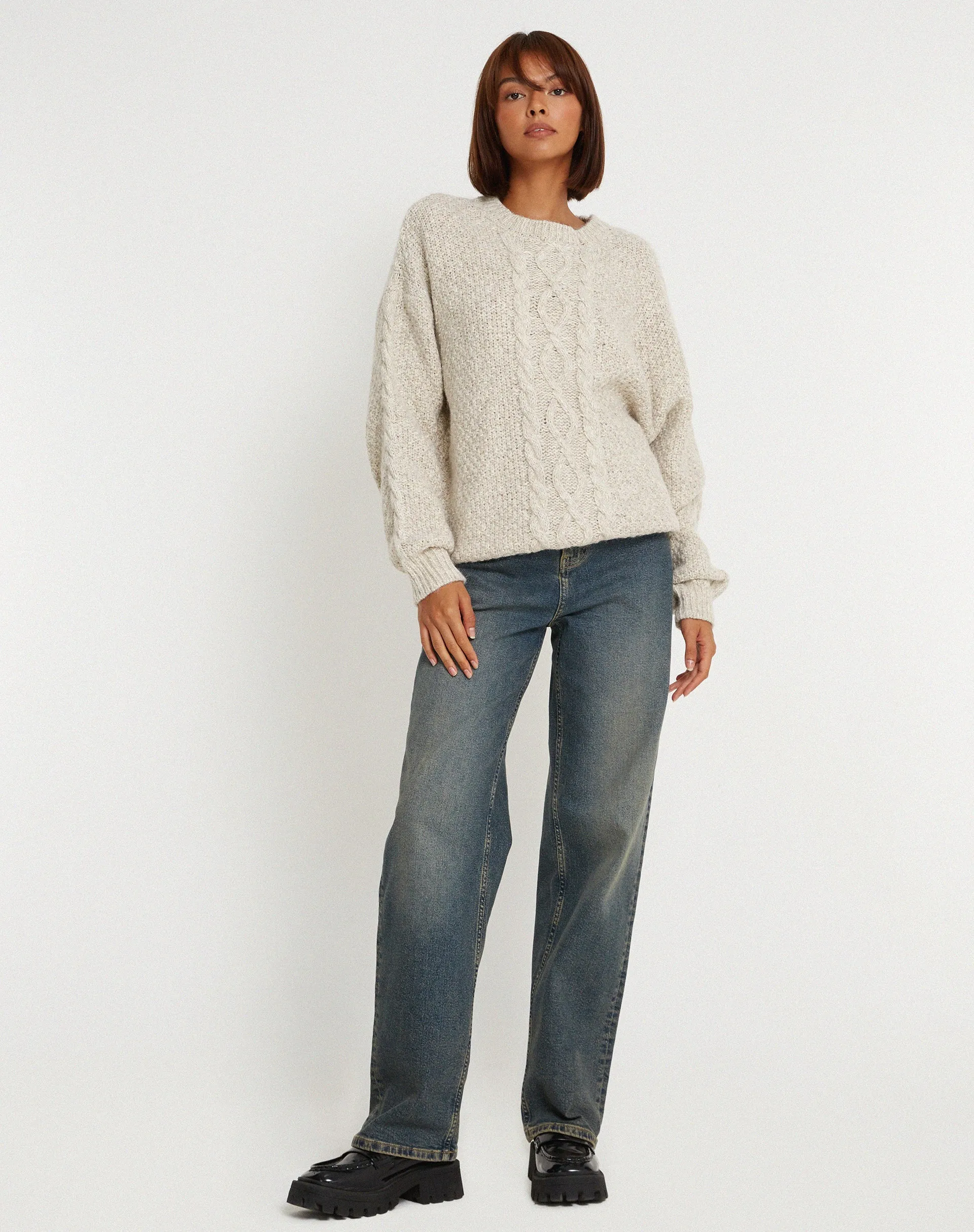 Chalih Jumper in Oatmeal