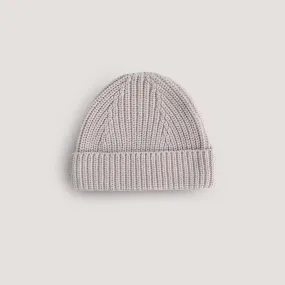 Chunky Knit Beanie - Beige