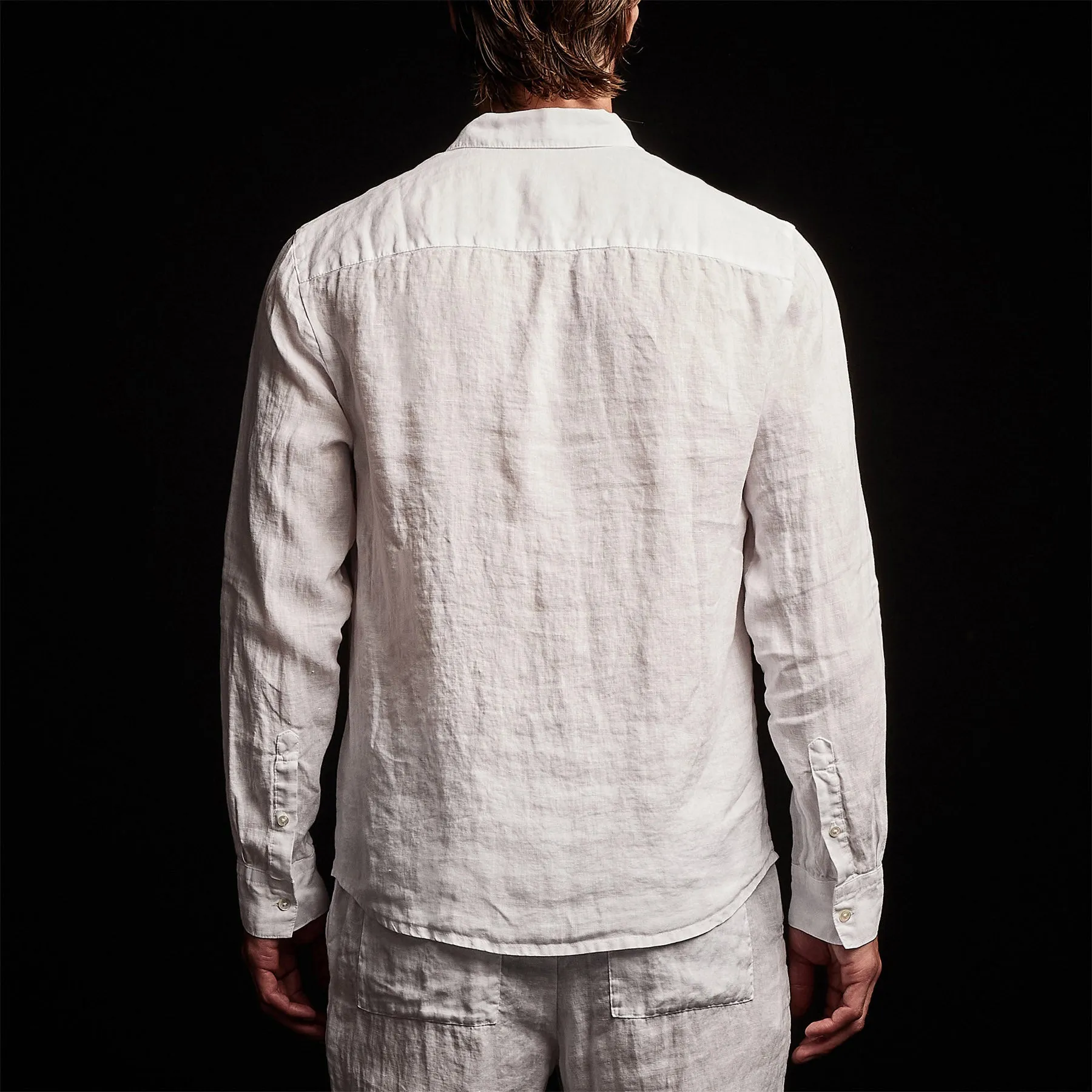 Classic Linen Shirt - White