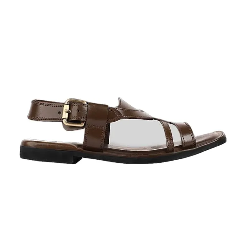 Corgan Mens Cowhide Genuine Eco Leather Sandals