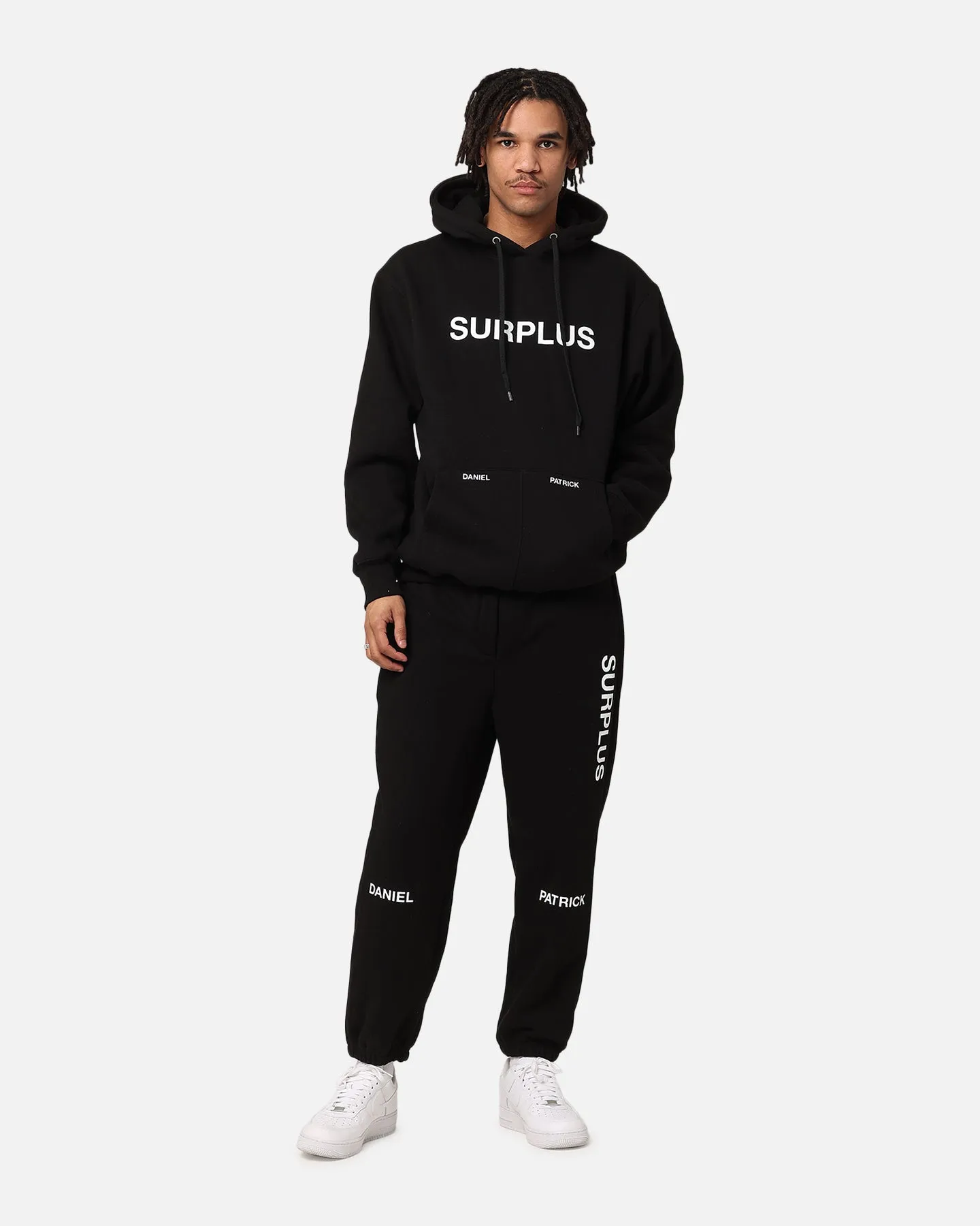 Daniel Patrick Surplus Logo Sweatpants Black