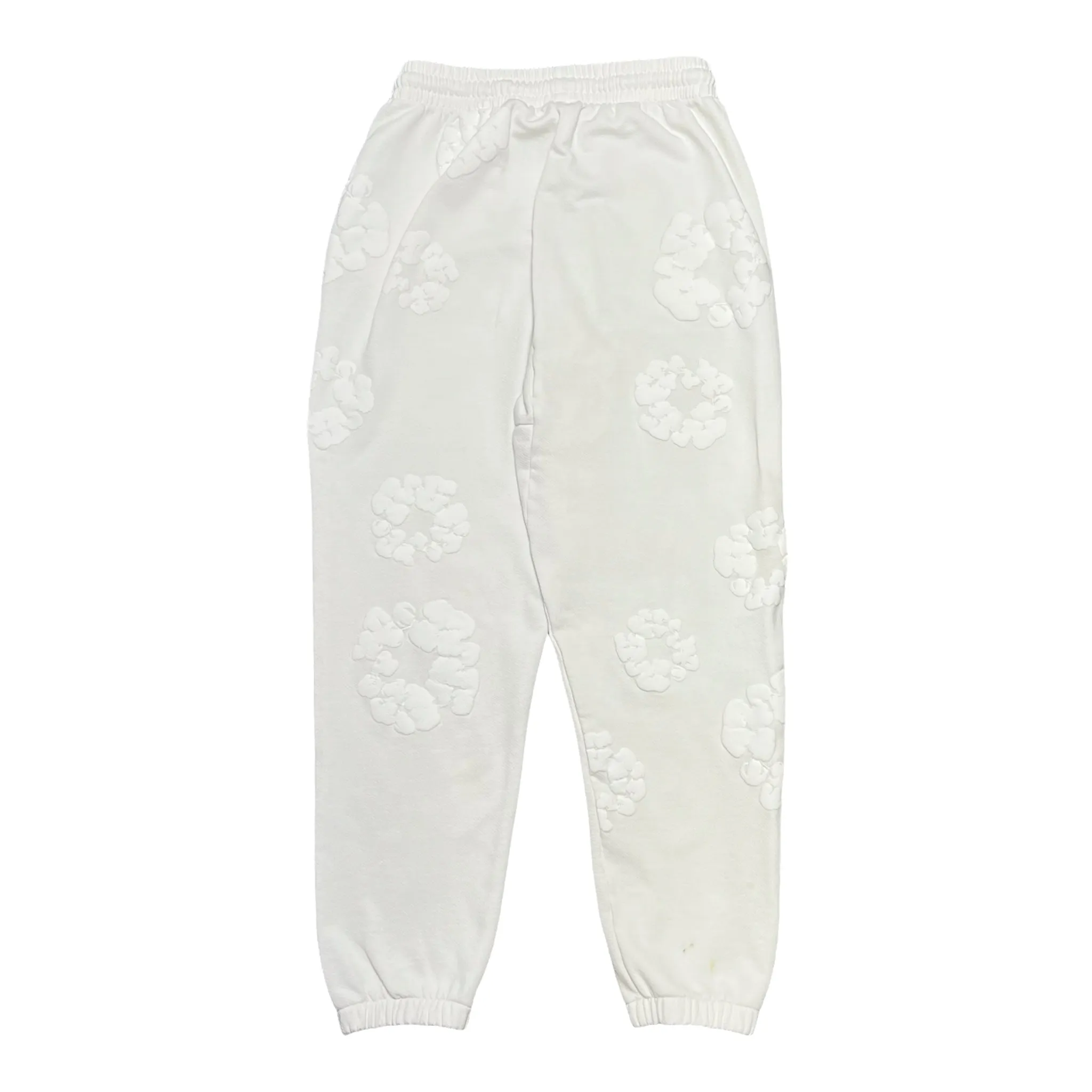 Denim Tears Mono Cotton Wreath Sweatpants White