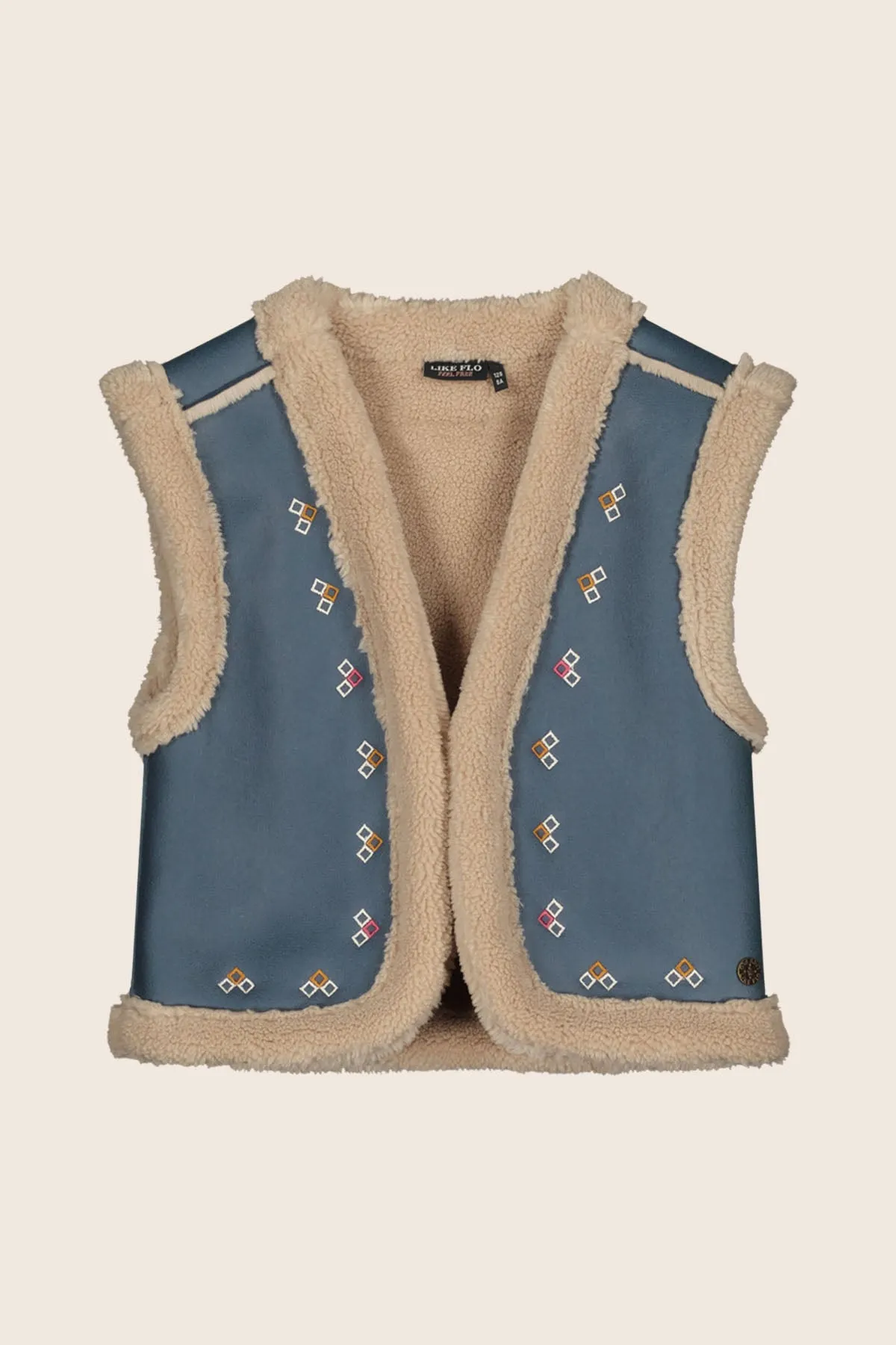 Dewi Gilet Indigo