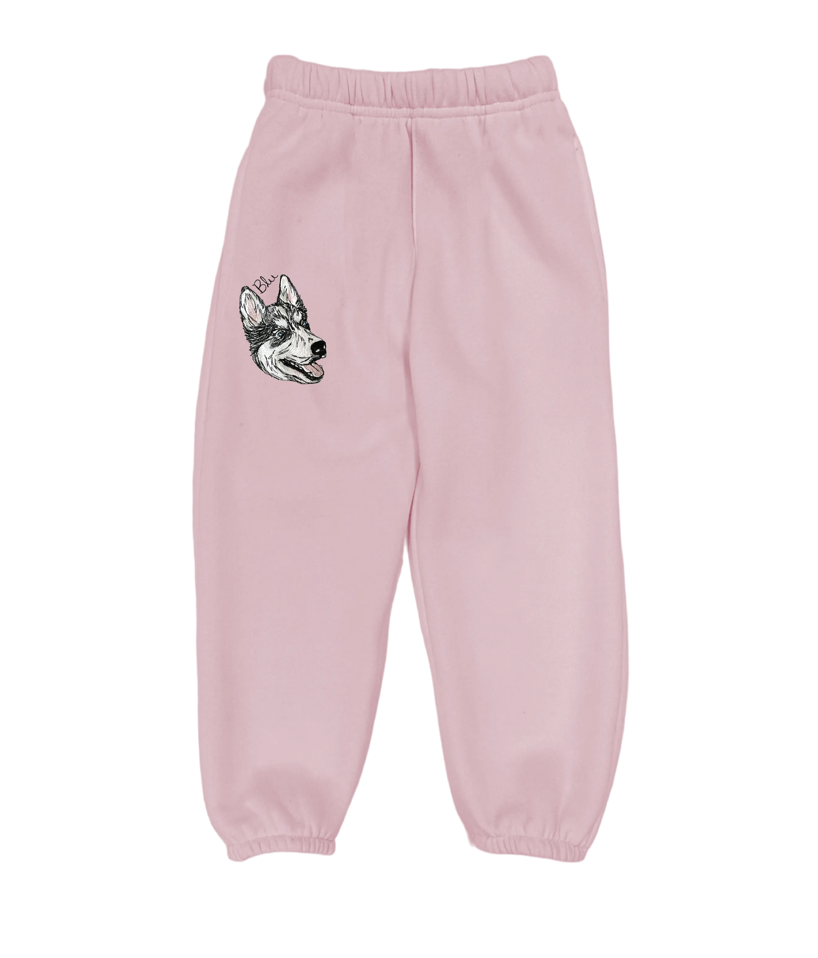 Doodle Style Custom Pet Portrait kids' Sweatpant