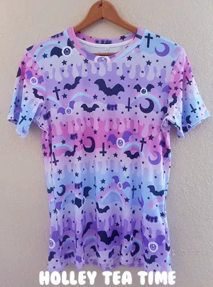 Dripping Sky women's all over print t-shirt [made to order]