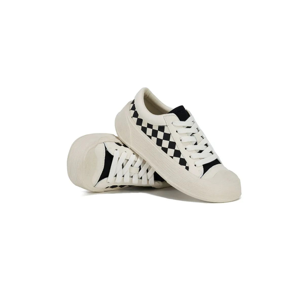 Expressive Platform Canvas Sneakers