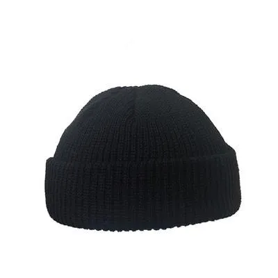 Fisherman Chunky Rib Knitted Beanie