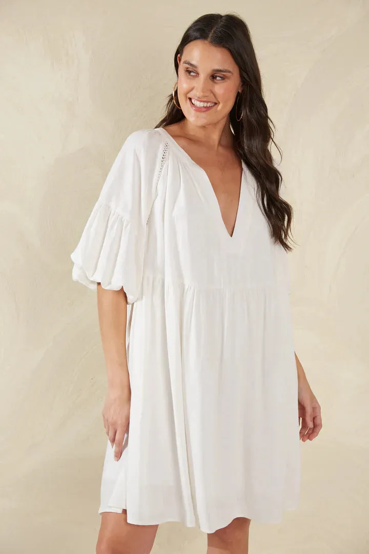 Florence Dress - Bianco