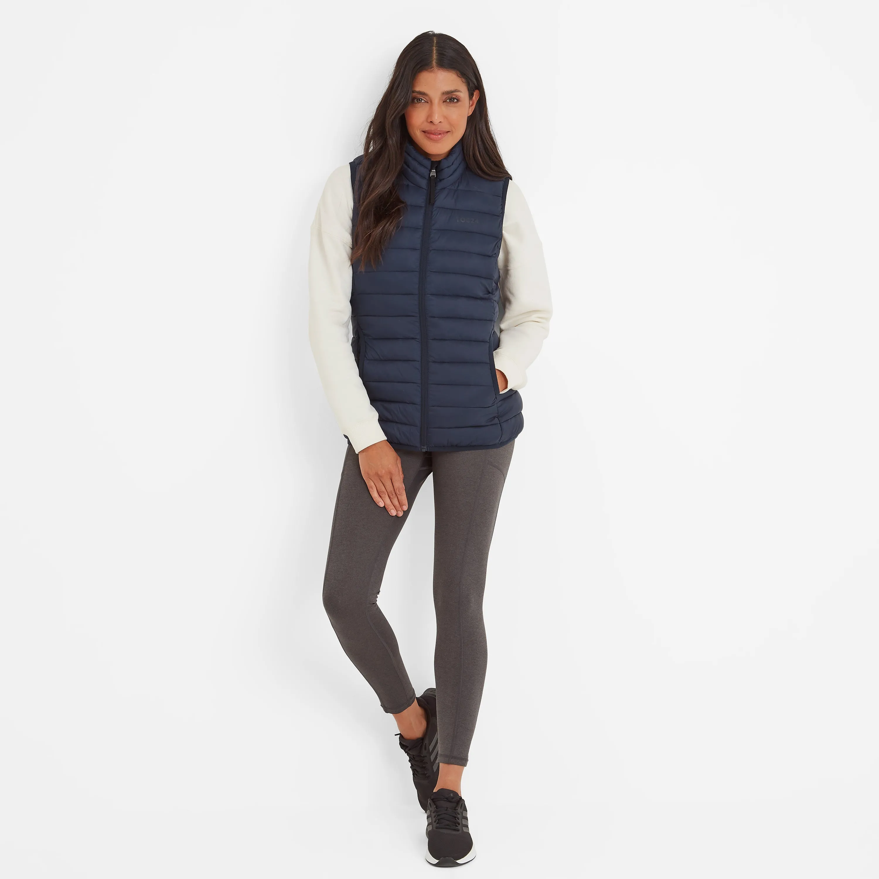 Gibson Womens Insulated Padded Gilet - Dark Indigo