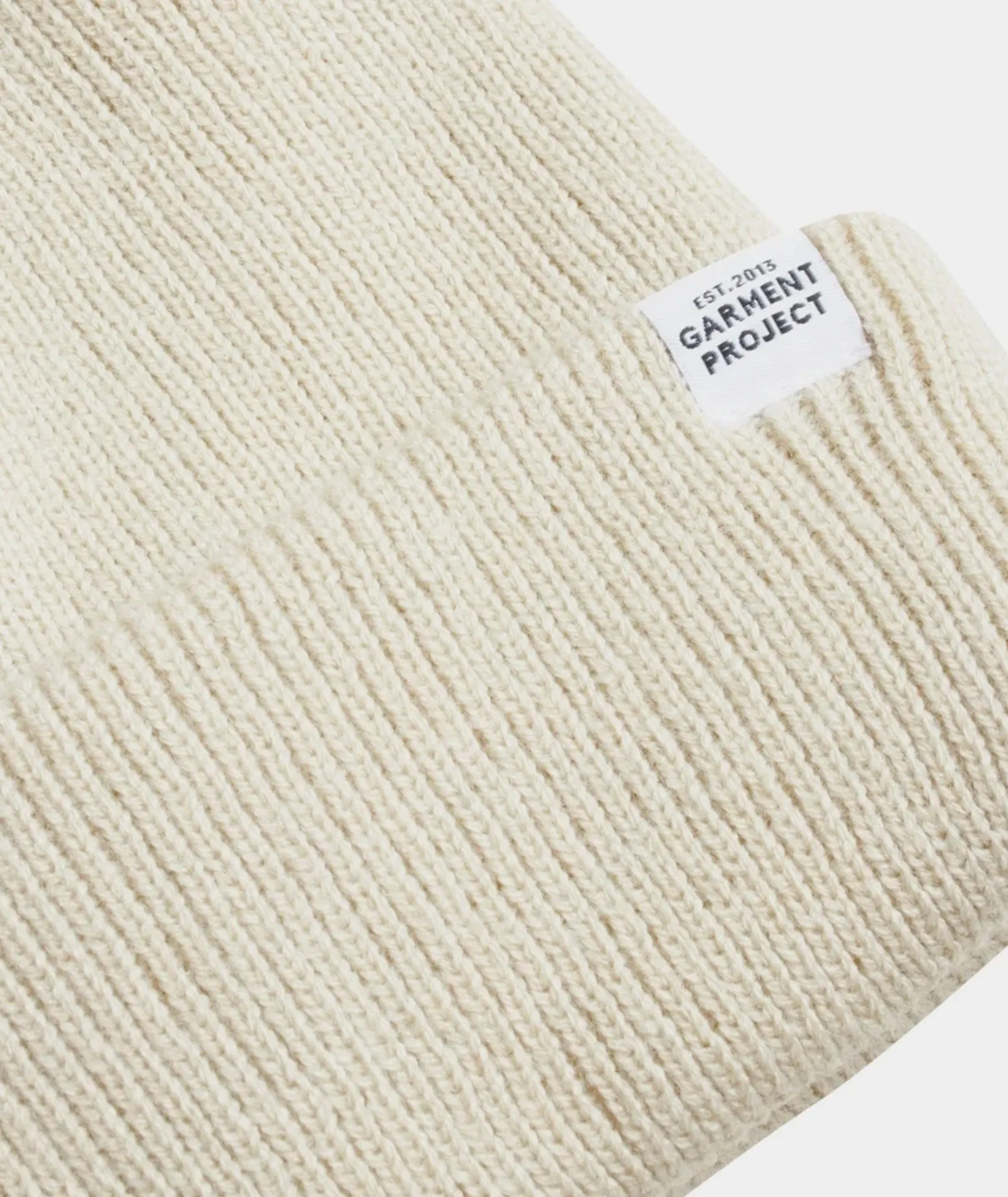 GP Logo Unisex Beanie - Bone White