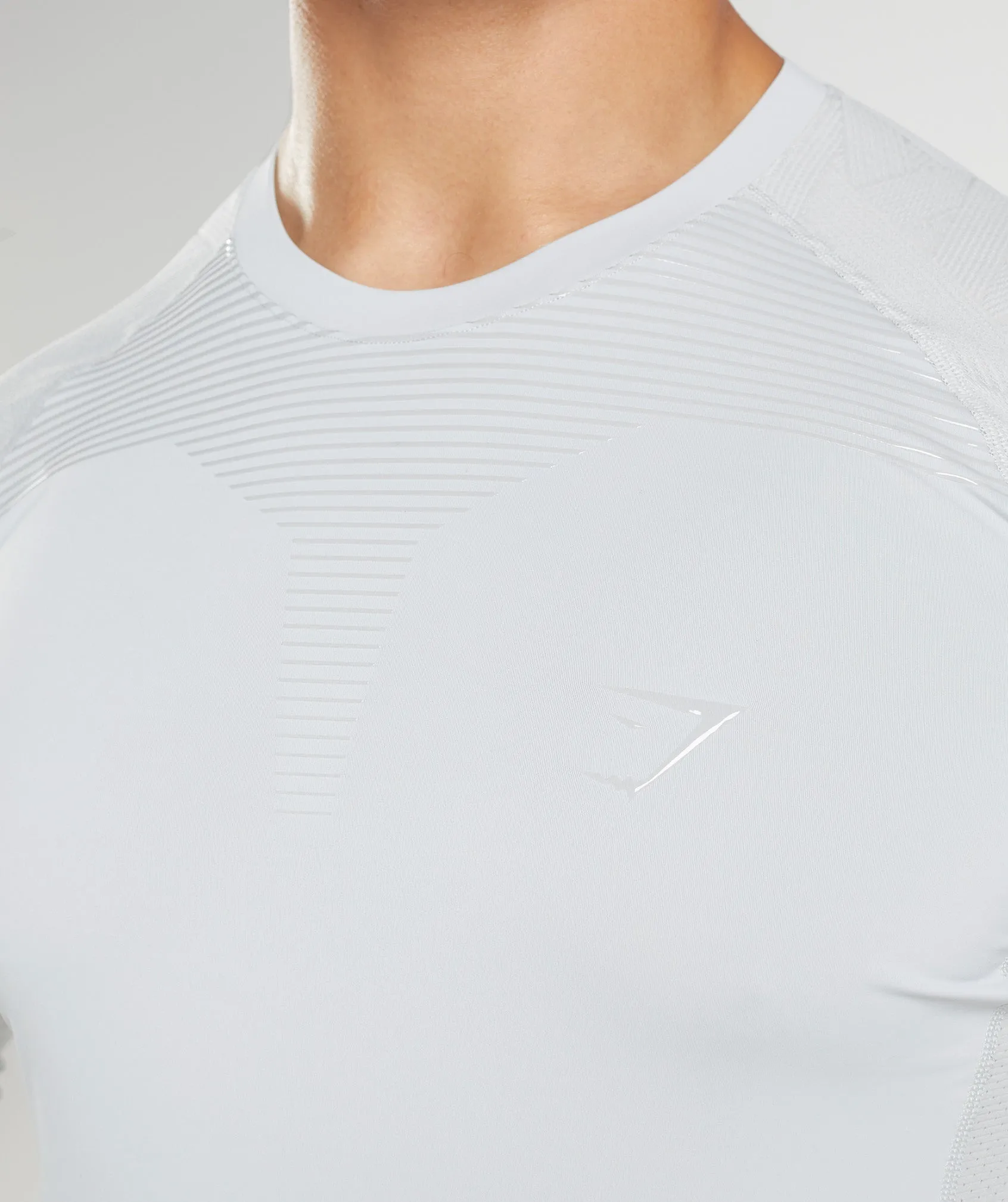 Gymshark 315 Long Sleeve T-Shirt - Light Grey